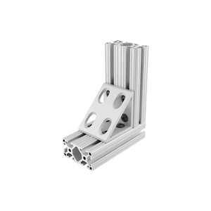 8 HOLE INSIDE GUSSET CORNER BRACKET, 2"W by 80/20 Inc.