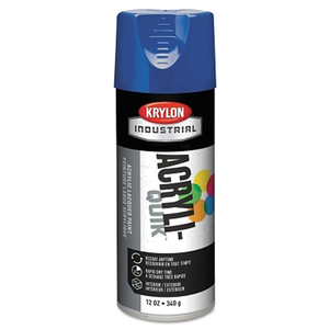 INTERIOR/EXTERIOR INDUSTRIAL MAINTENANCE PAINT, 12 OZ AEROSOL CAN, TRUE BLUE by Krylon