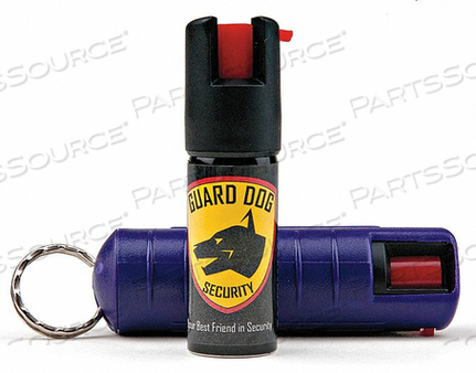 PEPPER SPRAY KEY RING PURPLE HARD CASE by Guard Dog Security PEPPER SPRAY KEY RING PURPLE HARD CASE by Guard Dog Security