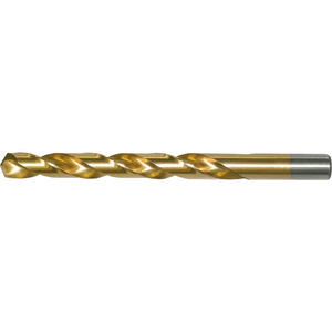 150ASP-TN #40 HSS HEAVY-DUTY TIN 135 SPLIT POINT JOBBER LENGTH DRILL by Chicago-Latrobe