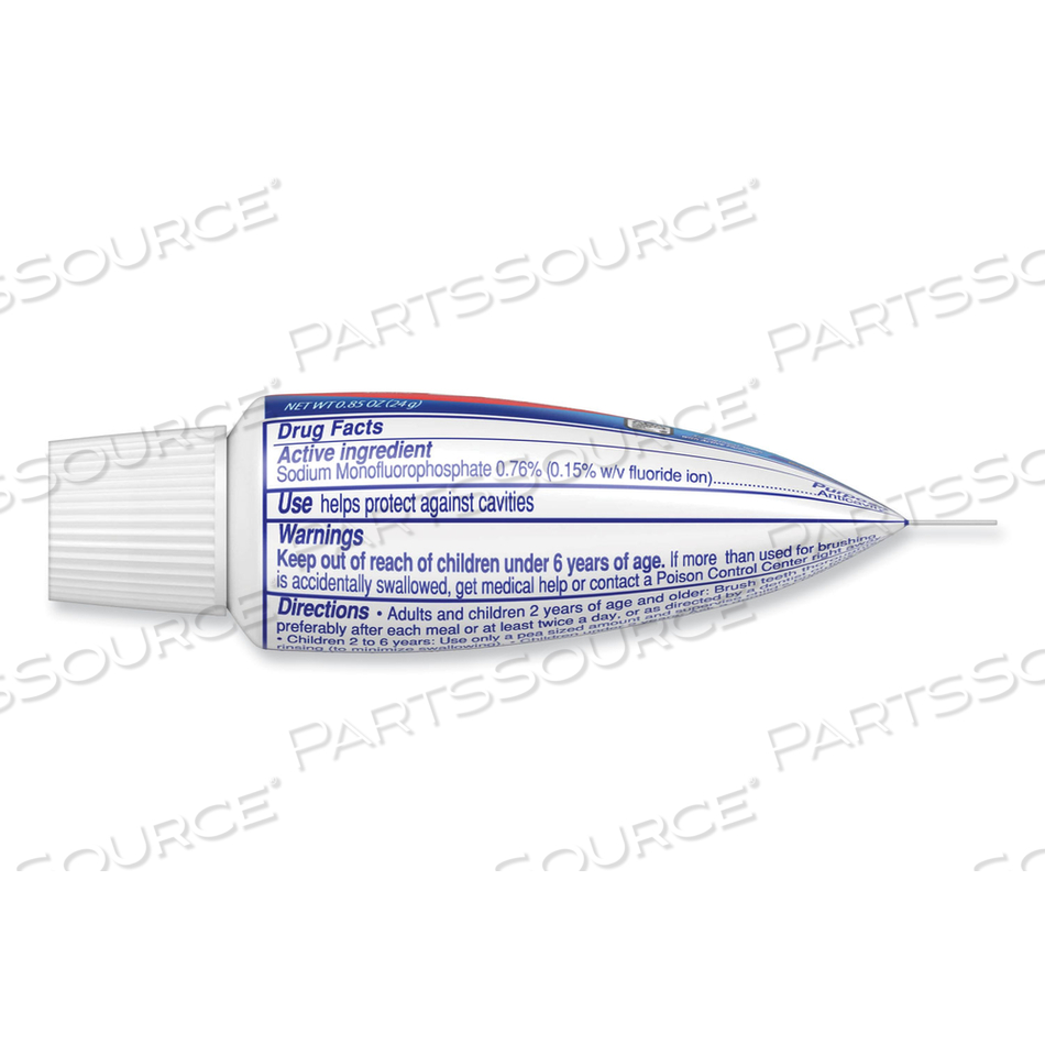 TOOTHPASTE, PERSONAL SIZE, 0.85 OZ TUBE, UNBOXED by Palmolive