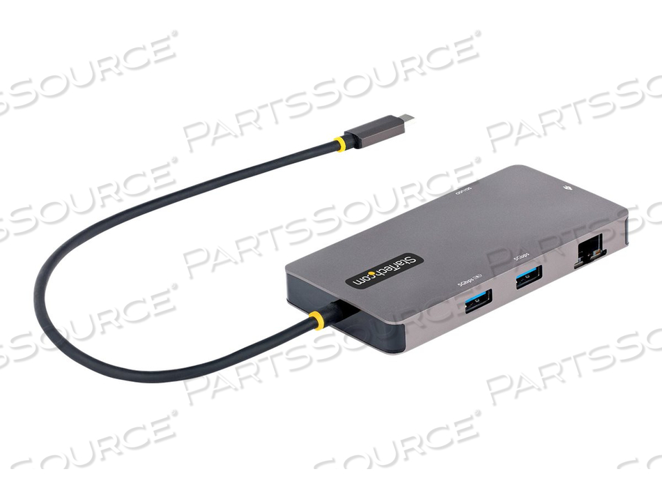 USB C MULTIPORT ADAPTER, DUAL HDMI VIDEO, 4K 60HZ, 2-PORT 5GBPS USB-A HUB, 100W POWER DELIVERY CHARGING, GBE, SD/MICROSD, USB TYPE-C MINI TR by StarTech.com Ltd. USB C MULTIPORT ADAPTER, DUAL HDMI VIDEO, 4K 60HZ, 2-PORT 5GBPS USB-A HUB, 100W POWER DELIVERY CHARGING, GBE, SD/MICROSD, USB TYPE-C MINI TR by StarTech.com Ltd.