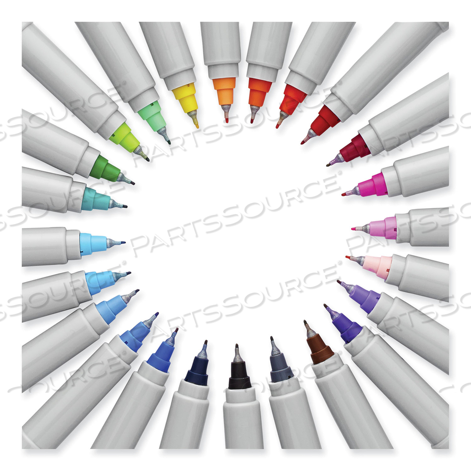ULTRA FINE TIP PERMANENT MARKER, EXTRA-FINE NEEDLE TIP, ASSORTED LIMITED EDITION COLOR BURST AND CLASSIC COLORS by Sharpie