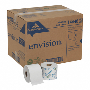 TOILET PAPER ENVISION 1PLY PK48 by Georgia-Pacific
