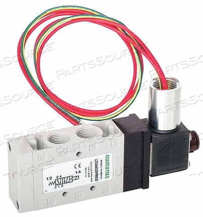 HAZARDOUS LOCATION SOLENOID 1/4 120VAC by Numatics