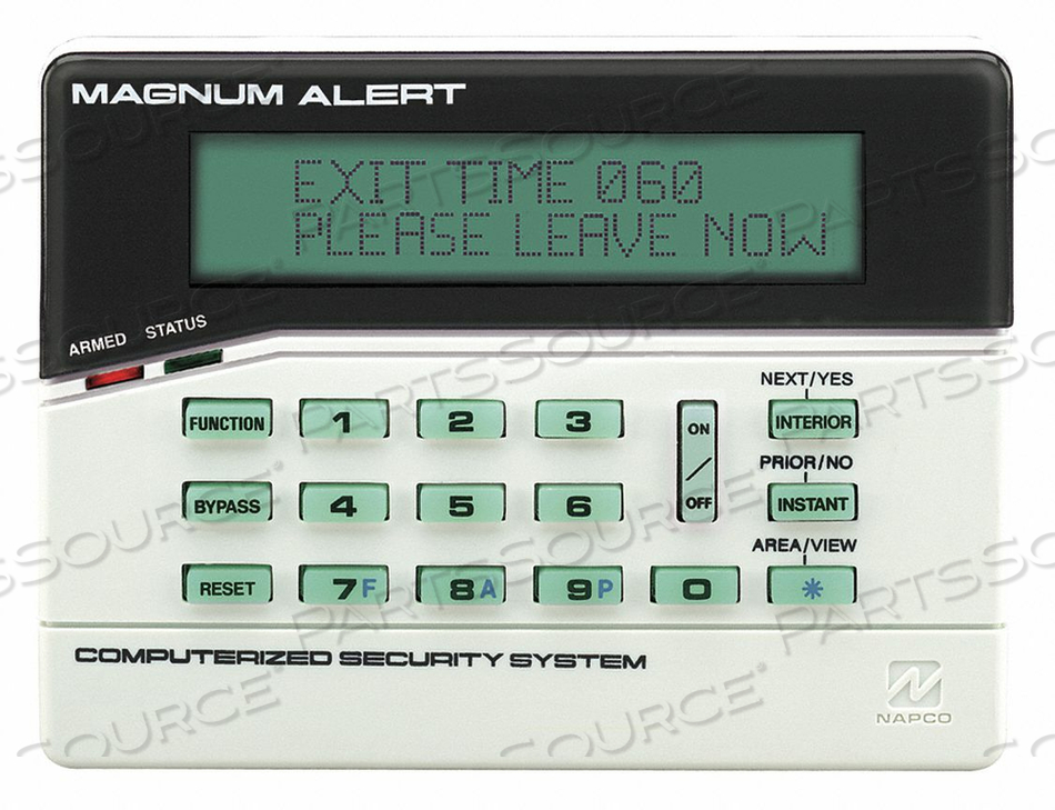 INTRUSION SYSTEM KEYPADS 5-7/8 W LCD by Napco Security Technologies, Inc.