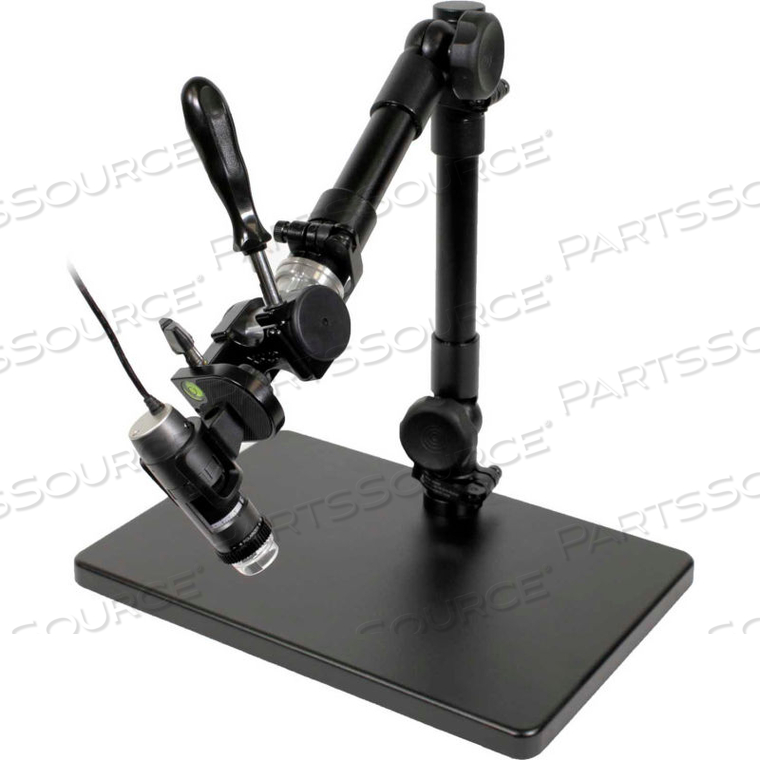 DINO-LITE 3-POINT JOINTED ARTICULATING MOUNT WITH HOLSTER, TRIPOD MOUNT & WIDE BASE 