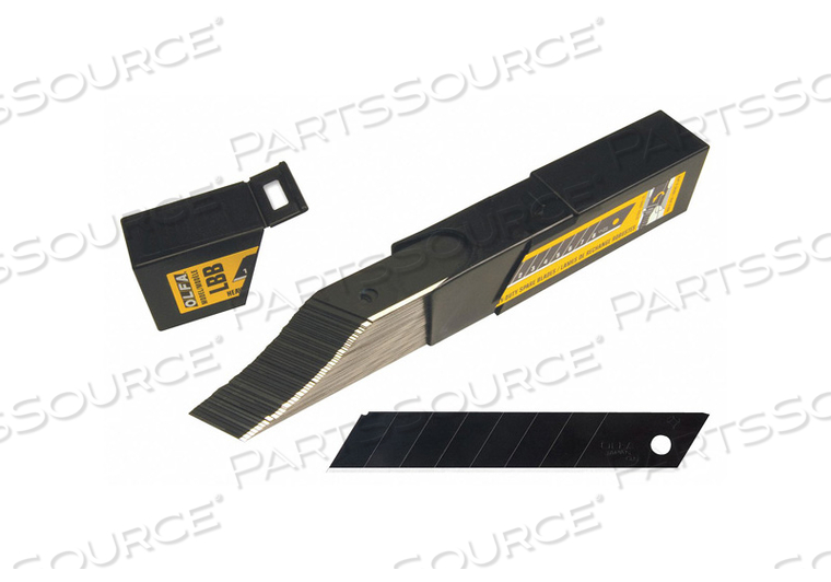 SNAP-OFF UTILITY BLADE 18MM W PK50 by Olfa
