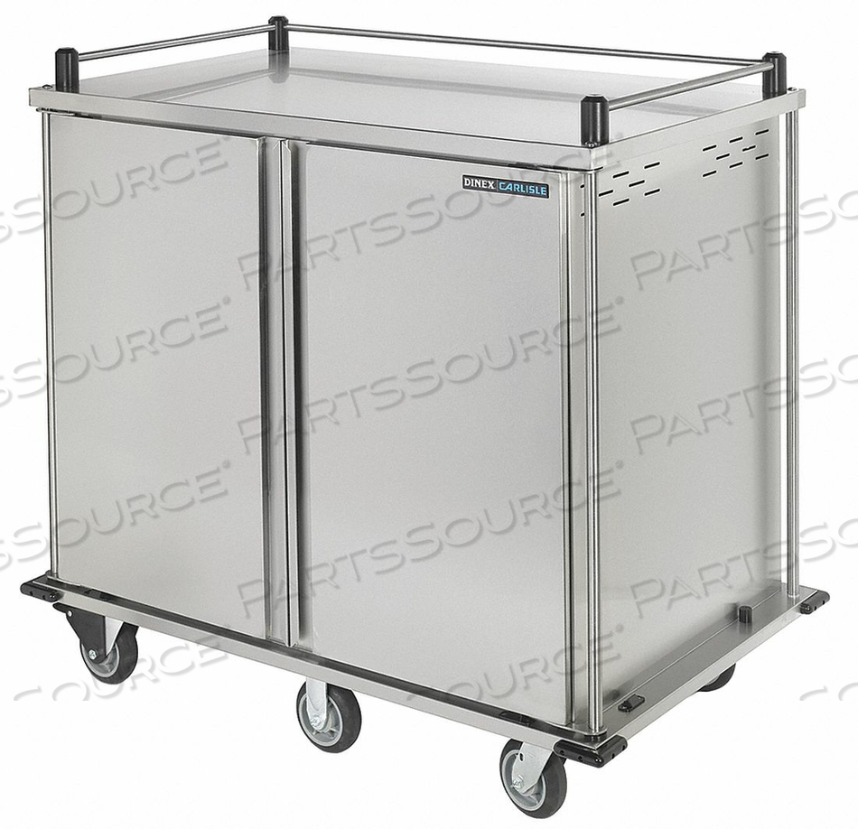 FOOD TRAY CART 10SHELVES 2DOORS 20 TRAYS 