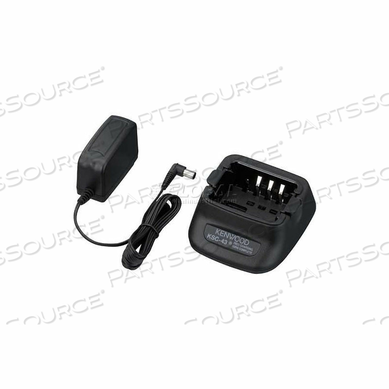 KENWOOD FAST RATE SINGLE UNIT DUAL NIMH & LI-ION CHARGER, KCS-43K 