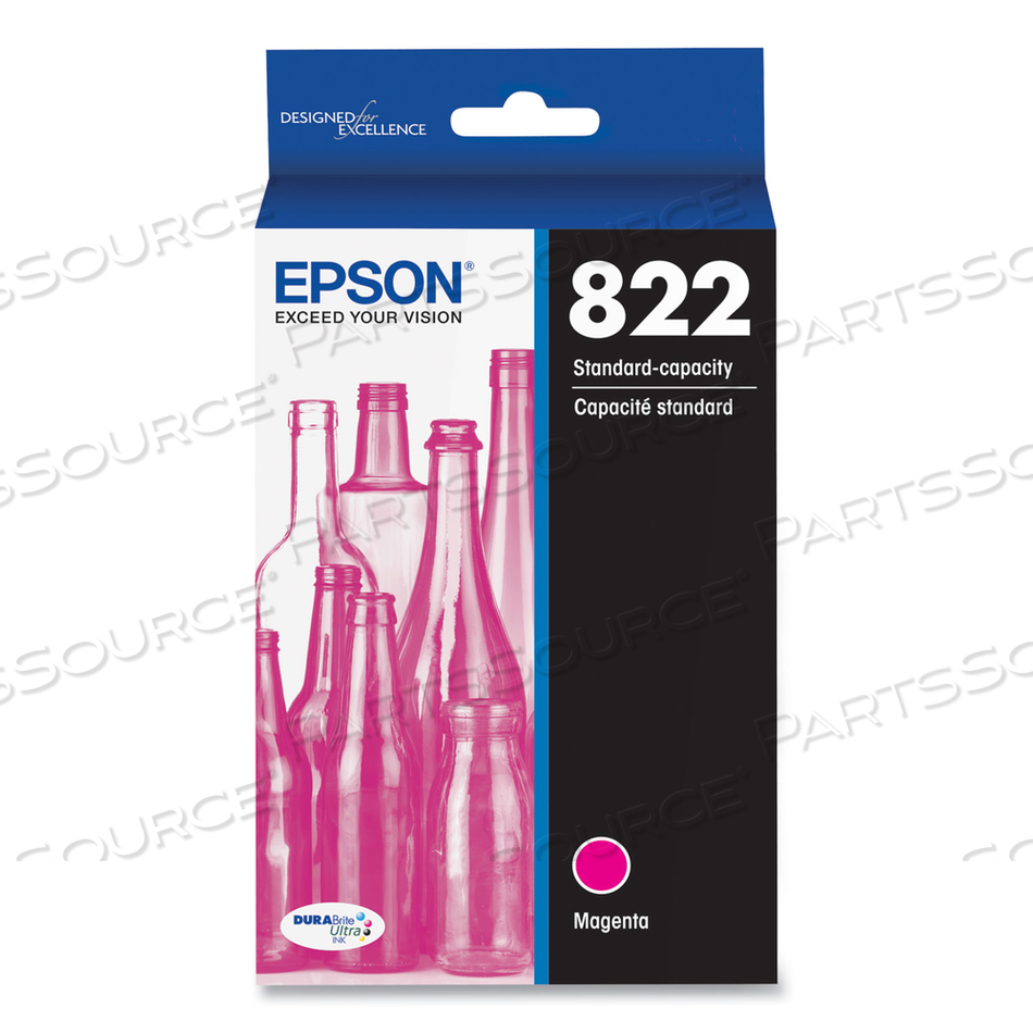 T822320-S (T822) DURABRITE ULTRA INK, 240 PAGE-YIELD, MAGENTA 