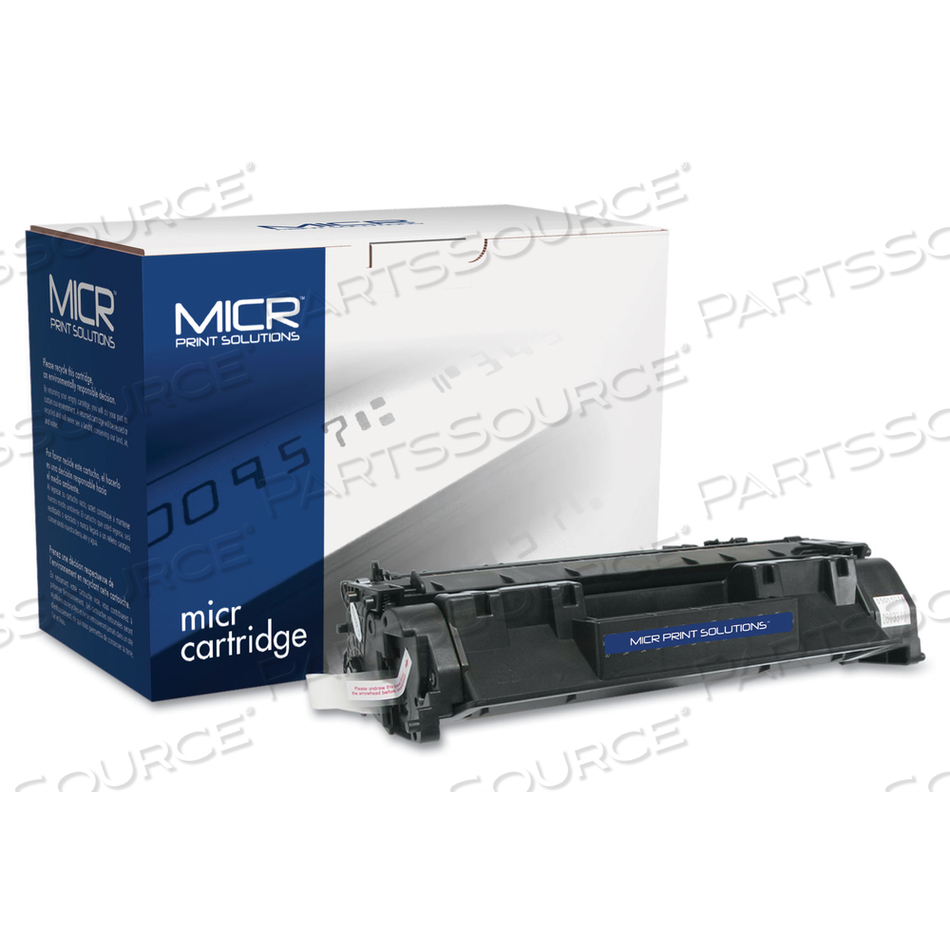COMPATIBLE CE505A(M) (05AM) MICR TONER, 2,300 PAGE-YIELD, BLACK by MICR Print Solutions COMPATIBLE CE505A(M) (05AM) MICR TONER, 2,300 PAGE-YIELD, BLACK by MICR Print Solutions