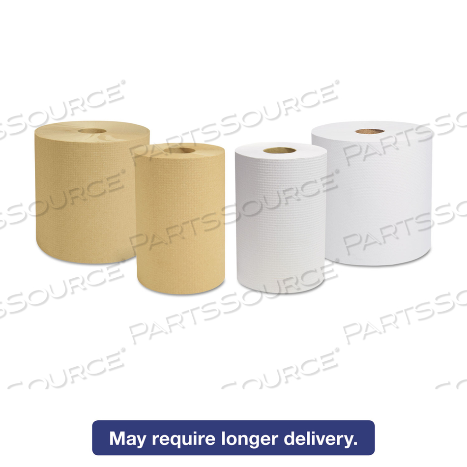 SELECT ROLL PAPER TOWELS, 7.88" X 350 FT,  NATURAL, 12/CARTON 