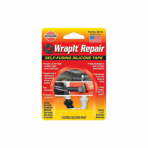 VERSACHEM WRAPIT REPAIR SELF-FUSING SILICONE TAPE, 1" X 10' TAPE by ITW