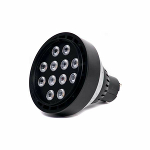 14W 12V COOL WHITE FLOOD LED UPLIGHT-BRONZE TEXTURE by Moon Visions Lighting