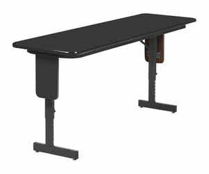 ADJ SEMINAR/TRAINING TABLE 24X60 BLACK by Correll