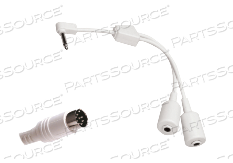 TYPE Y ADAPTER, 8 PIN DIN PLUG by Crest Healthcare TYPE Y ADAPTER, 8 PIN DIN PLUG by Crest Healthcare