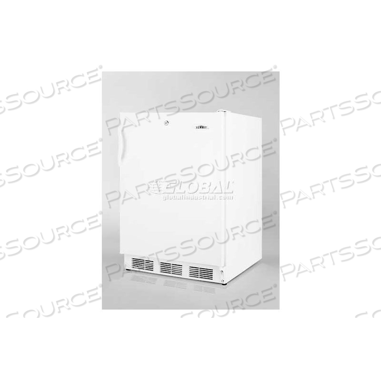 ADA COMP FREESTANDING REFRIGERATOR 5.5 CU. FT. WHITE by Summit Appliance (Div. of Felix Storch, Inc.) ADA COMP FREESTANDING REFRIGERATOR 5.5 CU. FT. WHITE by Summit Appliance (Div. of Felix Storch, Inc.)
