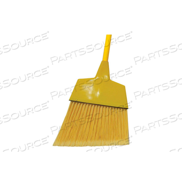 42" POLY BRISTLE ANGLER BROOM, YELLOW 12/PACK by Unisan 42" POLY BRISTLE ANGLER BROOM, YELLOW 12/PACK by Unisan