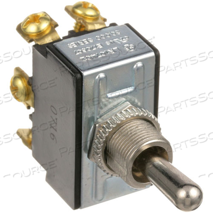 TOGGLE SWITCH1/2 DPDT, CTR-OFF 