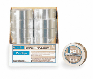 FOIL TAPE WITH LINER 2-1/2 IN X 50 YD. by Nashua