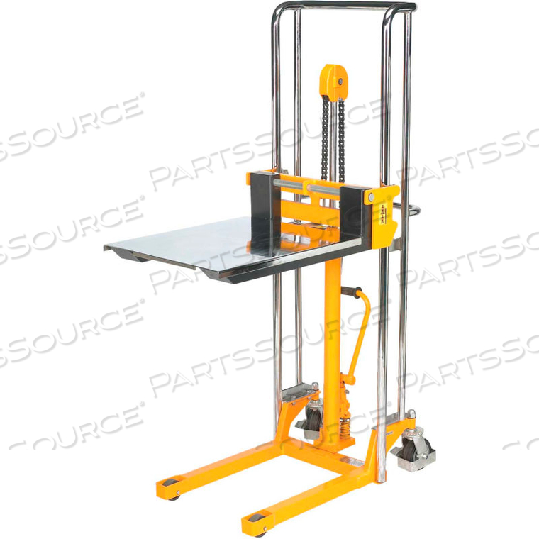 OPTIONAL PLATFORM FOR WESCO VALUE LIFT STACKERS by Wesco OPTIONAL PLATFORM FOR WESCO VALUE LIFT STACKERS by Wesco