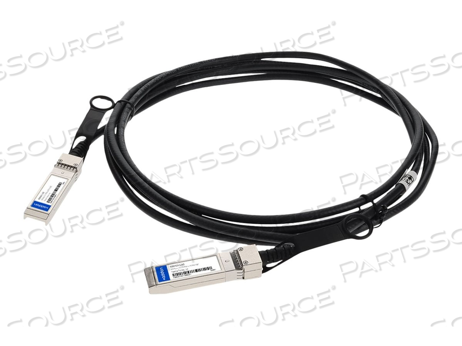 ADDON, 50GBASE-CU DIRECT ATTACH CABLE, TAA COMPLIANT, SFP56 TO SFP56, 2 FT, TWINAXIAL, PASSIVE, FOR HPE ARUBA 6300, 6405, 6405 48, 6405 96, by ADDON ADDON, 50GBASE-CU DIRECT ATTACH CABLE, TAA COMPLIANT, SFP56 TO SFP56, 2 FT, TWINAXIAL, PASSIVE, FOR HPE ARUBA 6300, 6405, 6405 48, 6405 96, by ADDON