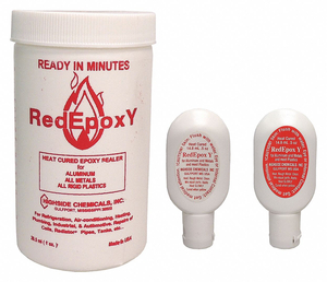 RED EPOXY METAL SEALANT KIT 2- .5OZTUBES by Highside