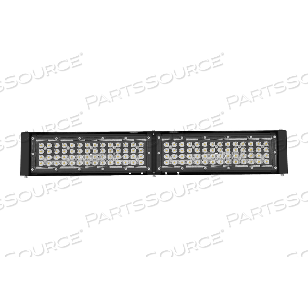 LED LINEAR HIGH BAY, 100W, 5000K 14,500LM, 145LM/W, 100-277VAC, IP66, CRI 70, 110° BEAM by LEDone