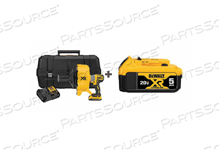 DRAIN GUN KIT 20.0V 50 FT MAX RUN by DeWalt DRAIN GUN KIT 20.0V 50 FT MAX RUN by DeWalt