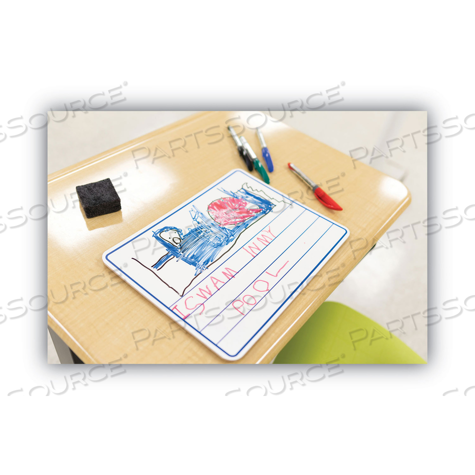 DRY-ERASE STUDENT BOARDS, 12 X 9, BLUE/WHITE by Creativity Street