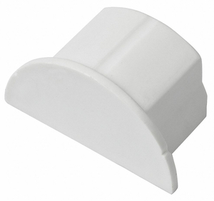 MINI RACEWAY END CAP WHITE by D-Line MINI RACEWAY END CAP WHITE by D-Line