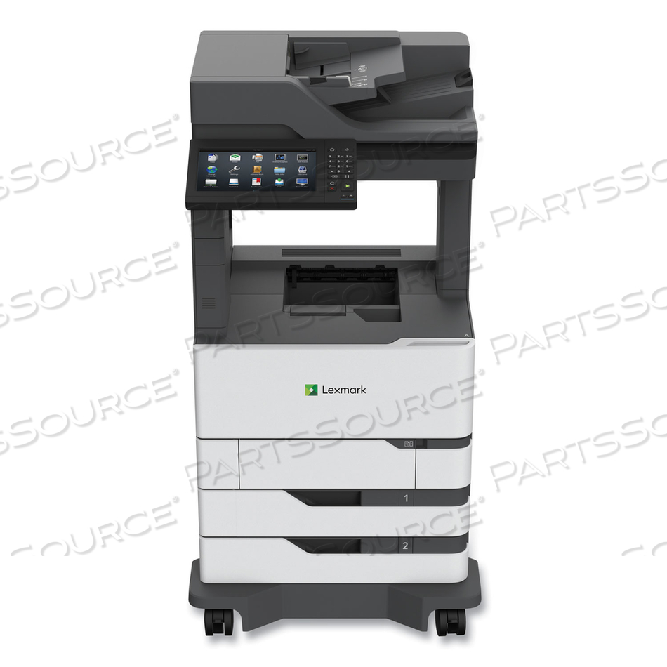 LEXMARK MX822ADXE - MULTIFUNCTION PRINTER - B/W - LASER - LEGAL (8.5 IN X 14 IN) (ORIGINAL) - UP TO 55 PPM (COPYING) - UP TO 55 PPM (PRINTING) - 2650 SHEETS - 33.6 KBPS - USB 2.0, GIGABIT LAN, USB 2.0 HOST 