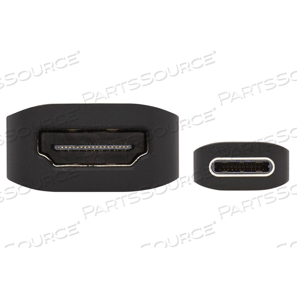 USB C TO HDMI ADAPTER CABLE 4K 60HZ M/F THUNDERBOLT 3 DP 1.4 6IN by Tripp Lite