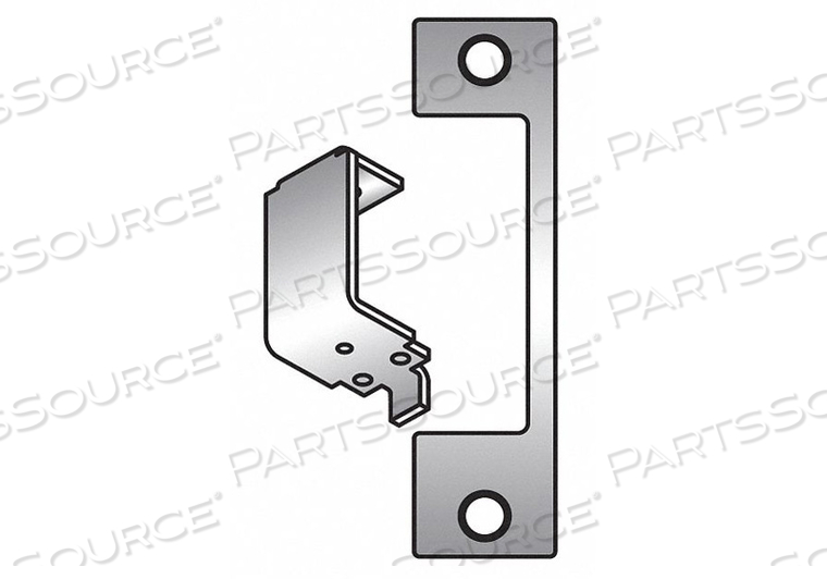STRIKE FACEPLATE HES 1006 SERIES HM by HES --  Hoffman Engineered Systems