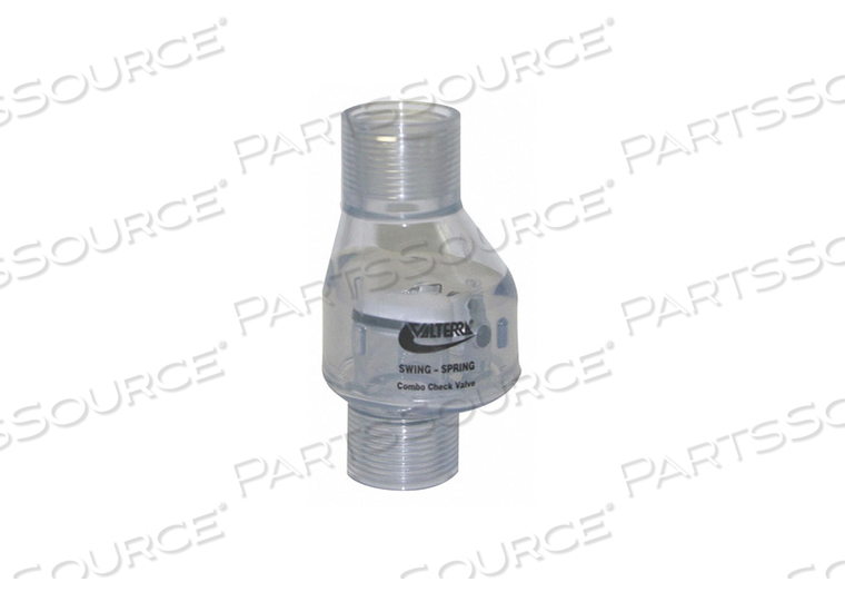 SPRING SWING CHECK VALVE PVC 3/4 FNPT by Valterra SPRING SWING CHECK VALVE PVC 3/4 FNPT by Valterra