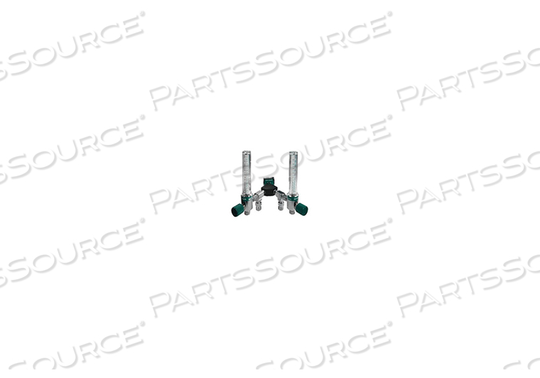 FLOWMETER, CHEMETRON, OXYGEN, USA COLOR CODING, CHEMETRON CONNECTION TYPE, 15LPM FLOW RATE, 50PSI PRESSURE RATING by Ohio Medical, LLC