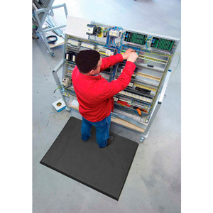 T17 SUPERFOAM ANTI FATIGUE MAT 5/8" THICK 3' X UP TO 75' BLACK by Notrax