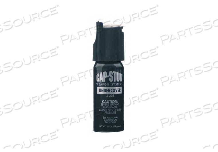 PEPPER SPRAY BLACK 0.4 OZ. 3.25 IN H by Cap-Stun PEPPER SPRAY BLACK 0.4 OZ. 3.25 IN H by Cap-Stun