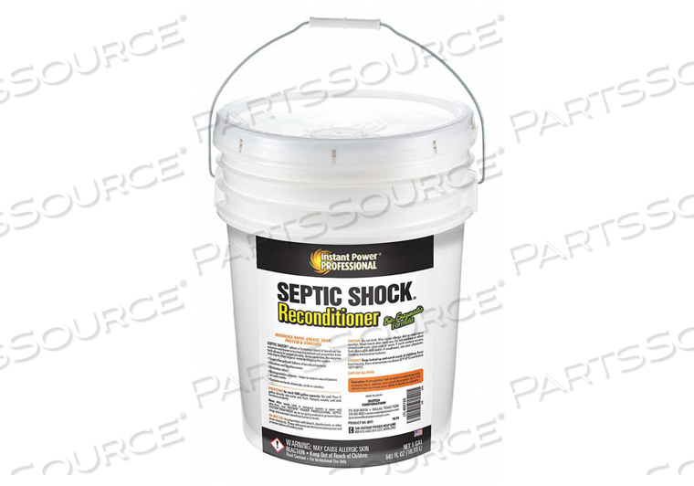 SEPTIC TANK TREATMENT 5 GAL. BOTTLE by Instant Power Professional