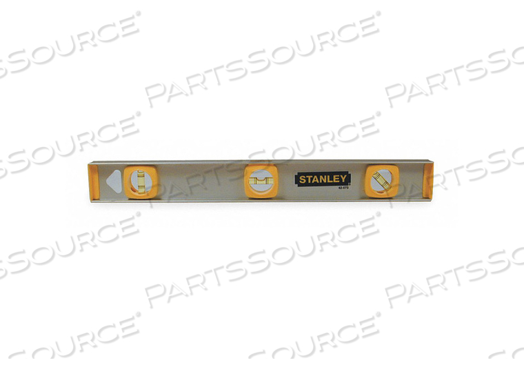 ALUMINUM TOP-READ LEVEL, 48" LONG by Stanley
