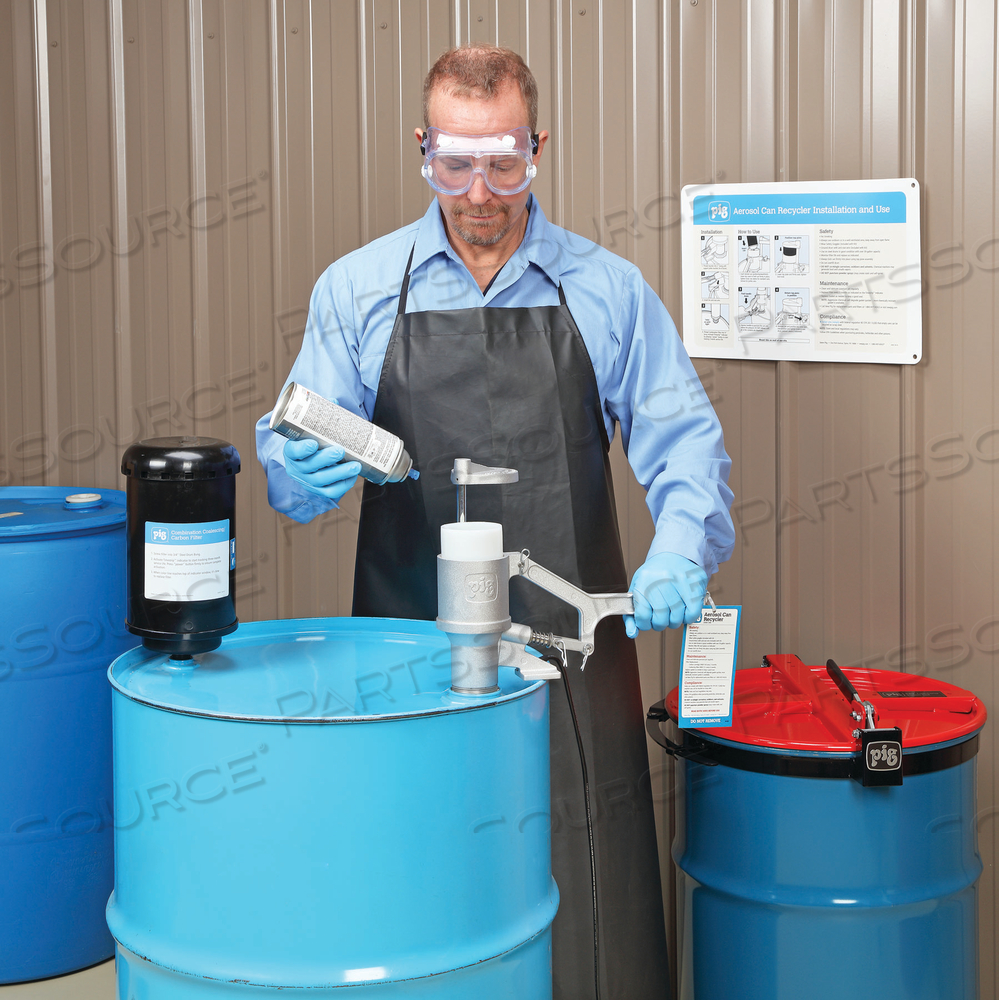 PIG AEROSOL SINGLE-CAN RECYCLER by New Pig Corporation