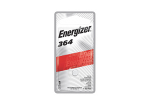 BATTERY, BUTTON CELL, 364, SILVER OXIDE, 1.5V, 18 MAH by Energizer