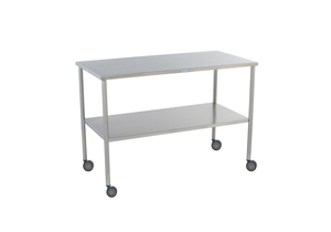 HOWARD INSTRUMENT TABLE 72"W X 34"H X 24"D ON CASTERS MRI SAFE by Blickman HOWARD INSTRUMENT TABLE 72"W X 34"H X 24"D ON CASTERS MRI SAFE by Blickman