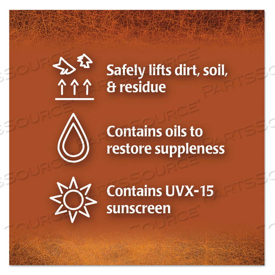 LEATHER WIPES, 7 X 8, 30/CANISTER by Weiman LEATHER WIPES, 7 X 8, 30/CANISTER by Weiman