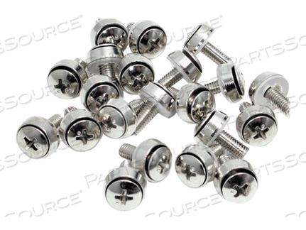 INSTALL YOUR RACK-MOUNTABLE HARDWARE SECURELY WITH THESE HIGH QUALITY SCREWS - M by StarTech.com Ltd.