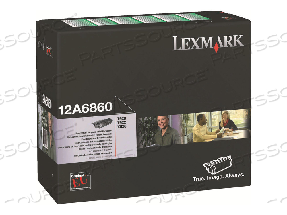 TONER CARTRIDGE, REPLACEMENT FOR LEXMARK T620, LEXMARK T620DN, LEXMARK T620IN, LEXMARK T620N, LEXMARK T622, LEXMARK T622DN, LEXMARK T622IN,  