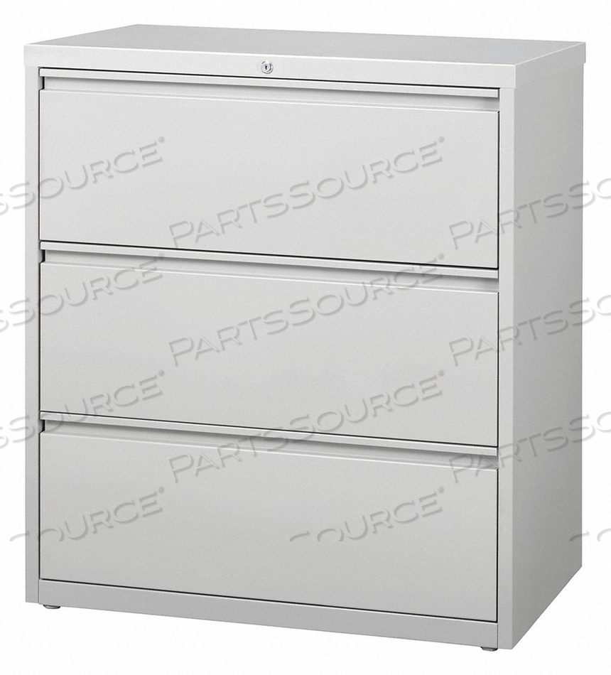 LATERAL FILE CABINET 40-1/4 IN H STEEL by Hirsh LATERAL FILE CABINET 40-1/4 IN H STEEL by Hirsh