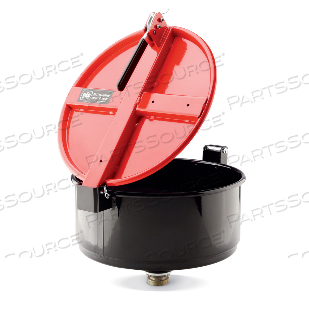 PIG BURPLESS LARGE STEEL DRUM FUNNEL by New Pig Corporation PIG BURPLESS LARGE STEEL DRUM FUNNEL by New Pig Corporation