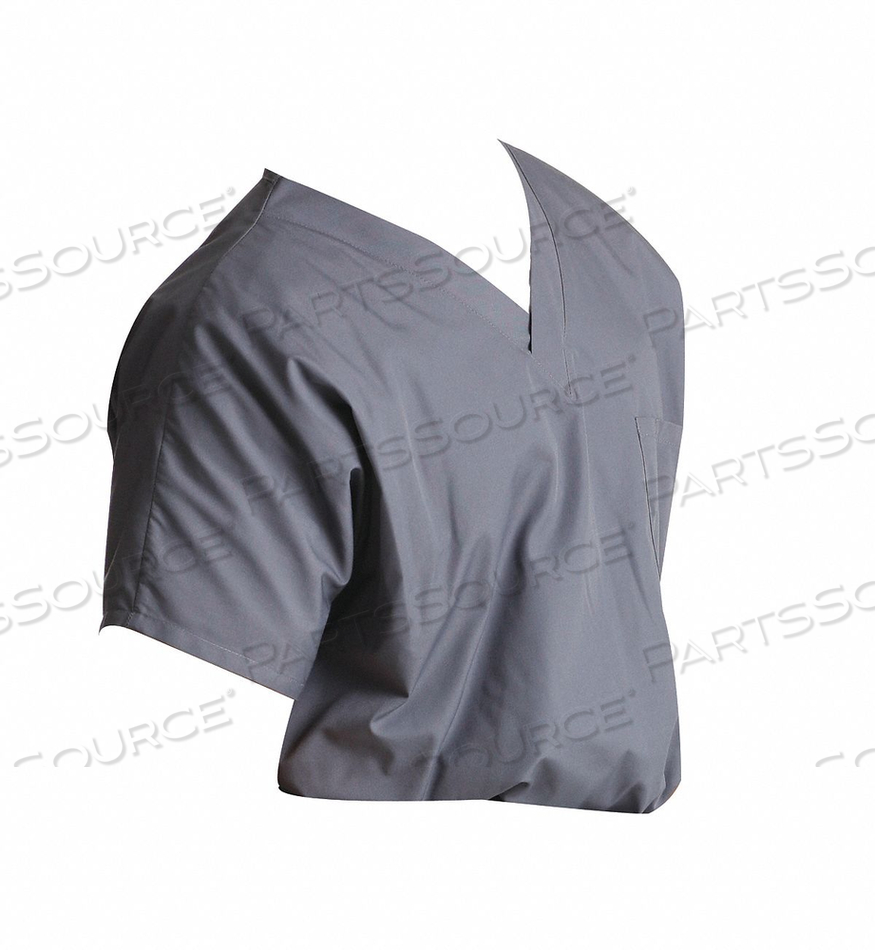SCRUB SHIRT 5XL GRAY UNISEX by Landau